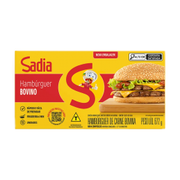 Hambúrguer Bovino Sadia 672g